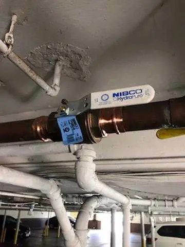 Copper pipe repair and valve work for Water Line Repair in Ocean